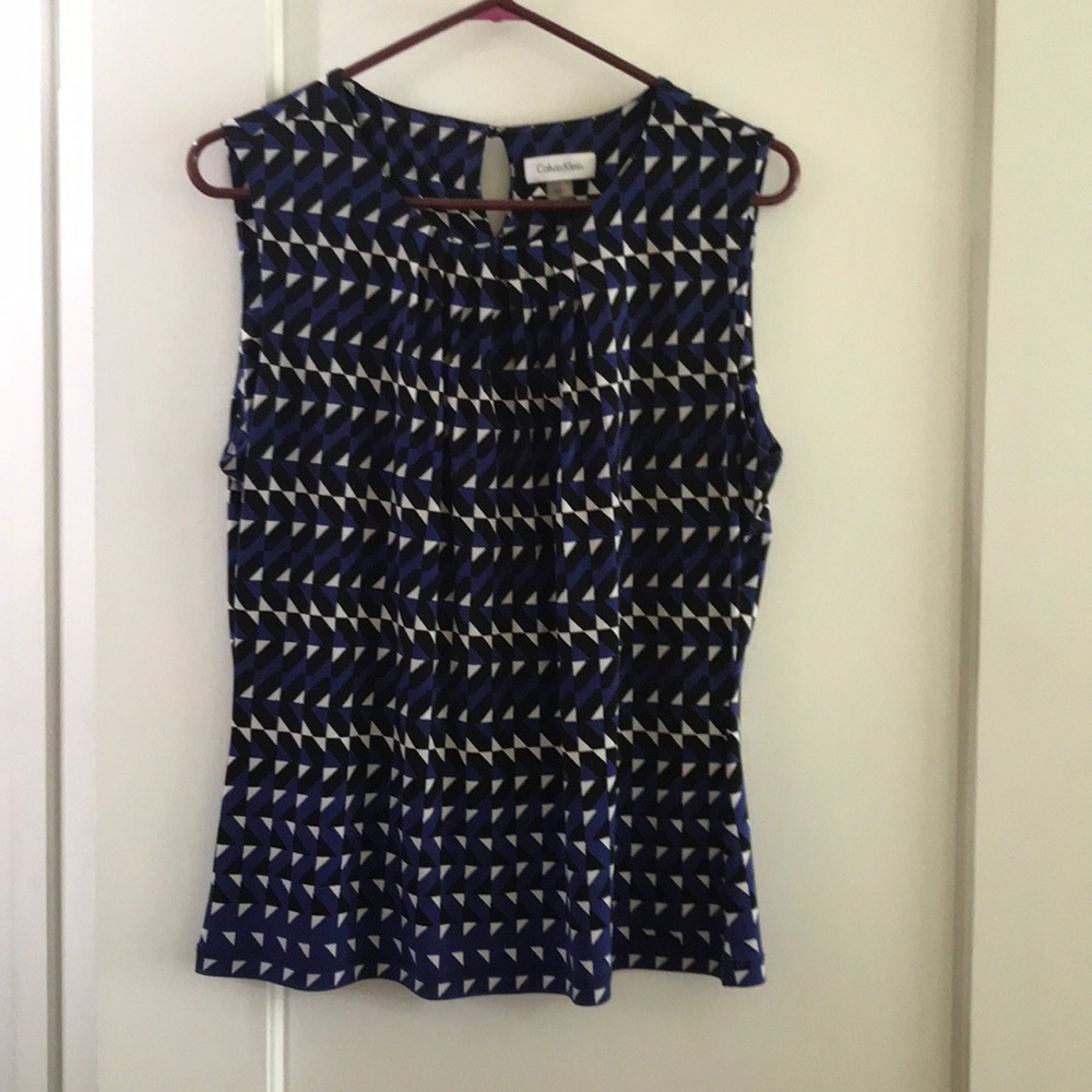 Calvin Klein Sleeveless Blouse